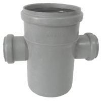 Крестовина канализационная Ду-110х50 из ПВХ (под углом 90°)  FLEXTRON® Внутренняя канализация