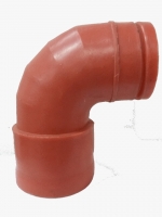 Отвод "OPTIMA" 15° с раструбом для труб (D=125 мм)